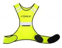 Vesta FORCE SPORT reflexní do pasu na suchý zip fluo