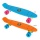 Skateboard Tempish Fun Activ PAUD oranžová