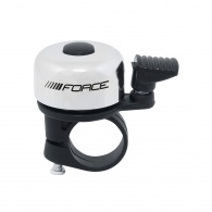 Zvonek Force MINI Fe/plast 22,2mm paličkový, bílý