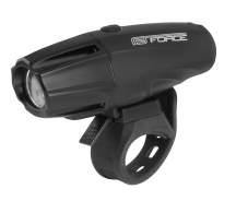 Světlo přední FORCE SHARK 700LM USB černé