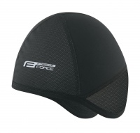 Čepice pod přilbu FORCE FREEZE zimní,černá vel.S-M
