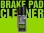 Čistič Cycle Clinic BrakePad Cleaner 150 ml černá