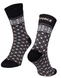 Ponožky FORCE X-MAS STAR vel.L-XL