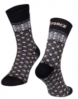 Ponožky FORCE X-MAS STAR vel.L-XL