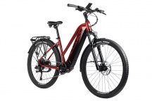 Elektrokolo Leader Fox BEND 28" 2023 20Ah dámské red/black -AKCE!