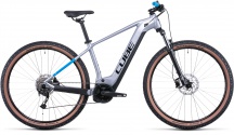 Elektrokolo 29" CUBE Reaction Hybrid Performance 500 2022 polarsilver´n´blue vel.19"
