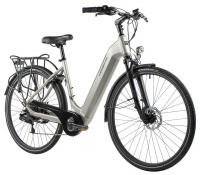 Elektrokolo Leader Fox INDUKTORA 28" 2023 15Ah stříbrná vel.18" -AKCE!