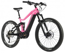 Elektrokolo 27,5" Leader Fox ARRAN 2023, Panasonic GX, 20Ah, pink/black vel.19,5" -AKCE!