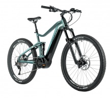 Elektrokolo 29" Leader Fox ARRAN 2023, Panasonic GX, 20Ah, green/black vel.21,5" -AKCE!