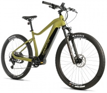 Horské elektrokolo 29" Leader Fox AWALON Man 2025, 20Ah, army green