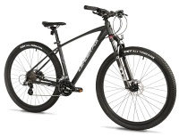Horské kolo 29" Leader Fox EVOLUTION 2025 černá/bílá /2x8/ vel.16"