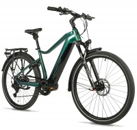 Elektrokolo 28" Leader Fox LUCAS 2025 20Ah, M420, bottle green/black