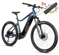Elektrokolo 29" Leader Fox KENT 2025 20Ah  blue/black mat vel.17,5"