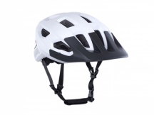 Přilba Author VENTO InMold LED USB stříbrná/bílá vel.55-58cm