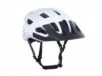 Přilba Author VENTO InMold LED USB stříbrná/bílá vel.58-61cm