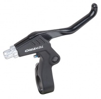Brzdové páky TEKTRO V-Brake dural Grip shift černá barva