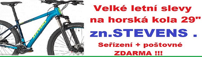 Kola STEVENS za akční ceny!